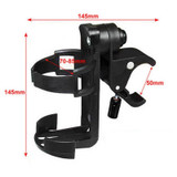 Baby Infant Bottle Cup Holder Parent Console Plastic Organizer Cup Holder Stroller Bottle Holder Stroller Carriage Accessory S2