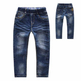 Baby Hole Pants Boys Jeans Girls Skinny Pants 2017 Casual Denim Trousers Children Pants High Quality Fashion Boy Trousers Kids