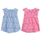 Baby Girls Summer Floral Dress Kids Princess Party Pageant Cotton and Linen Ruffles Sleeveless Dresses Children Clothing