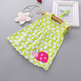 Baby Girls Summer Cotton Vest Dress Kids Sundress Princess Shirt Dresses Hot Styles