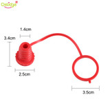 Delidge 2 pcs/set Hanging Button Type Wine Bottle Stopper Anti-lost Silicone PreservationBottle Stoppers Wine Champagne Stopper