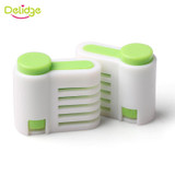 Delidge 2 pcs /lot 5 Layers Bread Slicer Food-Grade Plastic Cake Bread Cutter 5 Levers Cutting Bread Knife Splitter Toast Slicer