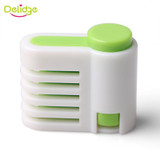 Delidge 2 pcs /lot 5 Layers Bread Slicer Food-Grade Plastic Cake Bread Cutter 5 Levers Cutting Bread Knife Splitter Toast Slicer