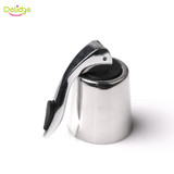 Delidge 1pc Wine Bottle Stopper Vacuum Bottle Stopper Stainless Steel Home Bar Wine Collection Red Wine Champagne Bottle