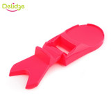 Delidge 1 PCS Plastic Pot And Spoon Stand Pan Cover Sucker Bracket Storage Rack Plastic Pot Pan Cover Lid Shell Stand Shelf