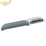 Delidge 1 pc 2 in 1 Vegetable Peeler Plastics+ Stainless Steel Double Used Carrot Potato Slicer Fruit Cutter Cooking Tool