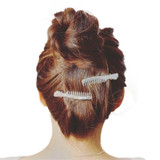 Delicate 2017 1Pcs Women Comb Pattern hairpins Hair Clip Hair Accessories Hair Clips Headpiece  Hair Jewelry freeshipping