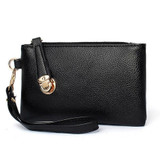Delicate and cabinet change bag female 2017 new black fashion small soft bag gift is special