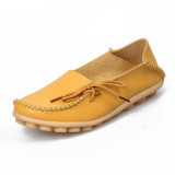 De La Chance Fashion Women Casual Shoes Breathable Women Flats Slip On Loafers Moccasins Female Ladies Shoes Plus Size 41-44