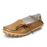 De La Chance Fashion Women Casual Shoes Breathable Women Flats Slip On Loafers Moccasins Female Ladies Shoes Plus Size 41-44
