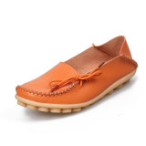 De La Chance Fashion Women Casual Shoes Breathable Women Flats Slip On Loafers Moccasins Female Ladies Shoes Plus Size 41-44