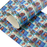 David accessories about 20*34cm synthetic leather fabric for Tissue Kids Bedding home textile for Sewing Tilda Doll,1Yc2001