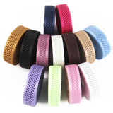 David accessories 7/8"22mm solid color hollow ribbon 25 yards,DIY handmade hair bows materials,wedding gift wrap,25Y48645