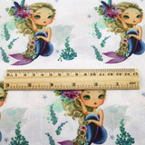 David accessories 50*145cm deer unicorn snowman Christmas Easter Polyester cotton fabric for Tissue home textile Sewing,c2845
