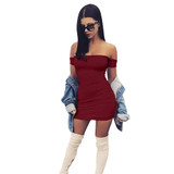 Wantmove 2018 summer wear women sexy off the shoulder mini dress bodycon club dresses for women fashion vestidos JZ014