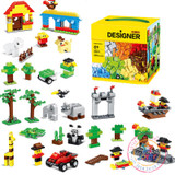 Wange 58231 Classic DIY 625 Pcs Classic Creative Building Blocks Bricks Game Educational Toys for children Decool