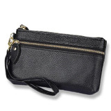 Wallet Women Luxury Brand Genuine Leather Womens Wallets Wristlet Purses Purse Women Wallets Womens Purse Wallet Female Walet