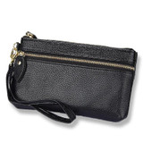 Wallet Women Luxury Brand Genuine Leather Womens Wallets Wristlet Purses Purse Women Wallets Womens Purse Wallet Female Walet