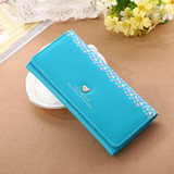 Wallet wallet Women Purse Love Heart Pattern PU Leather Long Wallets Purses Fashion Card Holders Bolsa Feminina