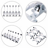 Wall Mounted 6-station Liquor Bar Butler Wine Dispenser Machine Drinking Pourer Home Bar Tools For Beer Soda Coke Fizzy Soda