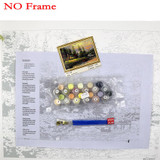 Wall Landscape Oil Painting By Numbers Pinturas Al Oleo Home Cuadros Decoracion Pictures Canvas Oil Painting Coloring By Number
