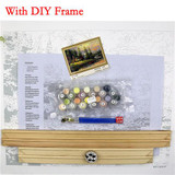 Wall Landscape Oil Painting By Numbers Pinturas Al Oleo Home Cuadros Decoracion Pictures Canvas Oil Painting Coloring By Number