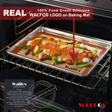 WALFOS silicone baking mat pastry mat Rolling Dough Mat macaron oven liner cookie baking sheet non-stick silpat baking mat pad