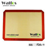 WALFOS silicone baking mat pastry mat Rolling Dough Mat macaron oven liner cookie baking sheet non-stick silpat baking mat pad