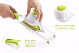 WALFOS Mandoline Slicer Manual Vegetable Cutter with 4 Blade Potato Carrot Grater for Vegetable Onion Slicer Kitchen Accessories