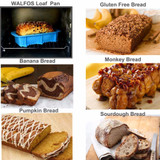 WALFOS FOOD GRADE non stick cake bread mold bakeware Large toast french Bread Pan-soap loaf pan mold-baking silicone cake pan