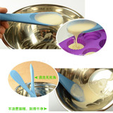 WALFOS Baking Tools For Cakes Double Silicone Spatula Spoon Cookie Spatulas Pastry Scraper Mixer Butter Ice Cream Scoop