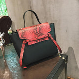 2017 designer Brand Leather bolsas femininas Women bag ladies Pattern Handbag Shoulder Bag Female Tote Sac Bag