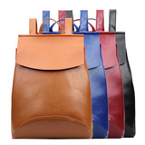 2017 Design PU Leather Backpack Women Backpacks For Teenage Girls School Bags Black Summer Brand Vintage Backpack Mochilas Mujer