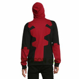 2017 Deadpool Hoodie Marvel Hooded Men Sweatshirt Zipper Outerwear Jacket 3D Anime Characters Hoodies Deadpool Cosplay Costume