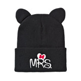 Lovely Hat For Child Knitted Winter Hat Double Ears Skullies Beanies Boys Girls Solid Color Beanies Caps For Kids Winter Hats