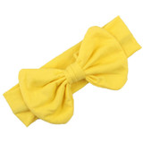 Lovely Girls Cotton Headband Solid Hair Bows Headbands For Kids 2018 New Arrival Newborn Kids Cotton Hair Accessories