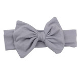 Lovely Girls Cotton Headband Solid Hair Bows Headbands For Kids 2018 New Arrival Newborn Kids Cotton Hair Accessories