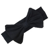 Lovely Girls Cotton Headband Solid Hair Bows Headbands For Kids 2017 New Arrival Newborn Kids Cotton Hair Accessories