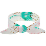 Lovely Elastic Stretch Plain Rabbit Bow Knot Hairbands Hair Grips Headband Head Bands Turban Headwear Hair Accessories For girls