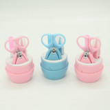 Lovely Baby Nail Care Set Child Scissors Practical Baby Nail Clipper Trimmer Convenient Daily Baby Nail Shell Shear Manicure Kit