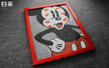Lovely 30*40CM Diamond Painting Mickey Mouse Diy 5D Diamond Painting Mickey Mouse Disny Full Embroidery Round Diamond Rhinestone