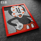 Lovely 30*40CM Diamond Painting Mickey Mouse Diy 5D Diamond Painting Mickey Mouse Disny Full Embroidery Round Diamond Rhinestone