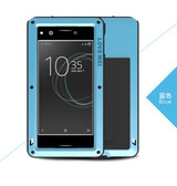 LOVE MEI Metal Aluminum Case For SONY Xperia XA1/ XA1 Ultra /XZ Premium Armor Shockproof Waterproof Case for XA1 Outdoor Case