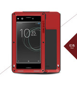 LOVE MEI Metal Aluminum Case For SONY Xperia XA1/ XA1 Ultra /XZ Premium Armor Shockproof Waterproof Case for XA1 Outdoor Case