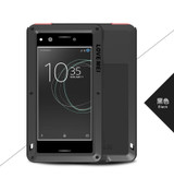 LOVE MEI Metal Aluminum Case For SONY Xperia XA1/ XA1 Ultra /XZ Premium Armor Shockproof Waterproof Case for XA1 Outdoor Case