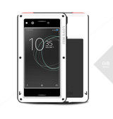 LOVE MEI Metal Aluminum Case For SONY Xperia XA1/ XA1 Ultra /XZ Premium Armor Shockproof Waterproof Case for XA1 Outdoor Case