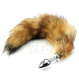 Love Fox Tail Butt Anal Plug Sexy Romance Sex Funny Adult Toy-F1FB