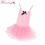 Children Baby Girls Gymnastics Dance Dress Kids Girl Ballet Tutu Dress Leotard Skate Dresses Outfits Hot