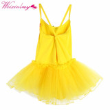 Children Baby Girls Gymnastics Dance Dress Kids Girl Ballet Tutu Dress Leotard Skate Dresses Outfits Hot