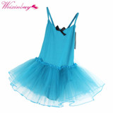 Children Baby Girls Gymnastics Dance Dress Kids Girl Ballet Tutu Dress Leotard Skate Dresses Outfits Hot